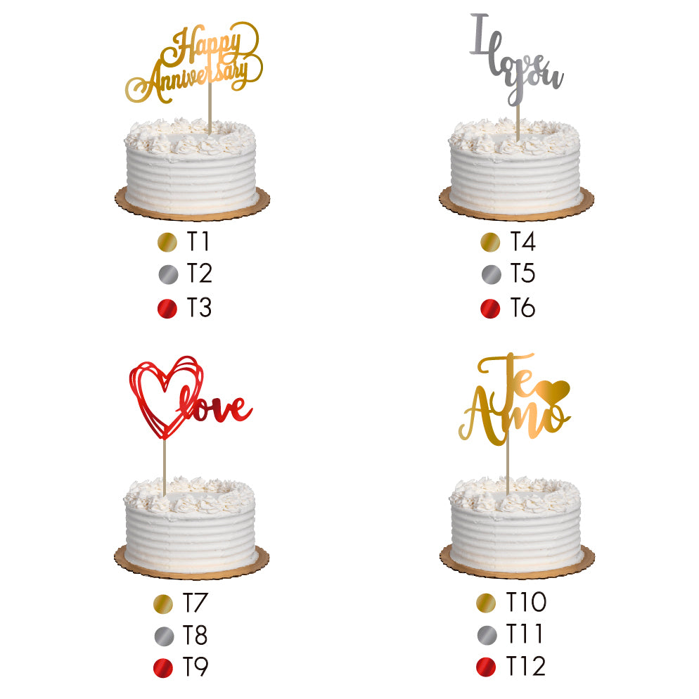 Cake Topper Love