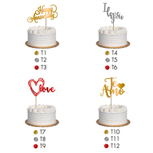 Cake Topper Love