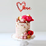 Cargar imagen en el visor de la galería, Cake Topper Love
